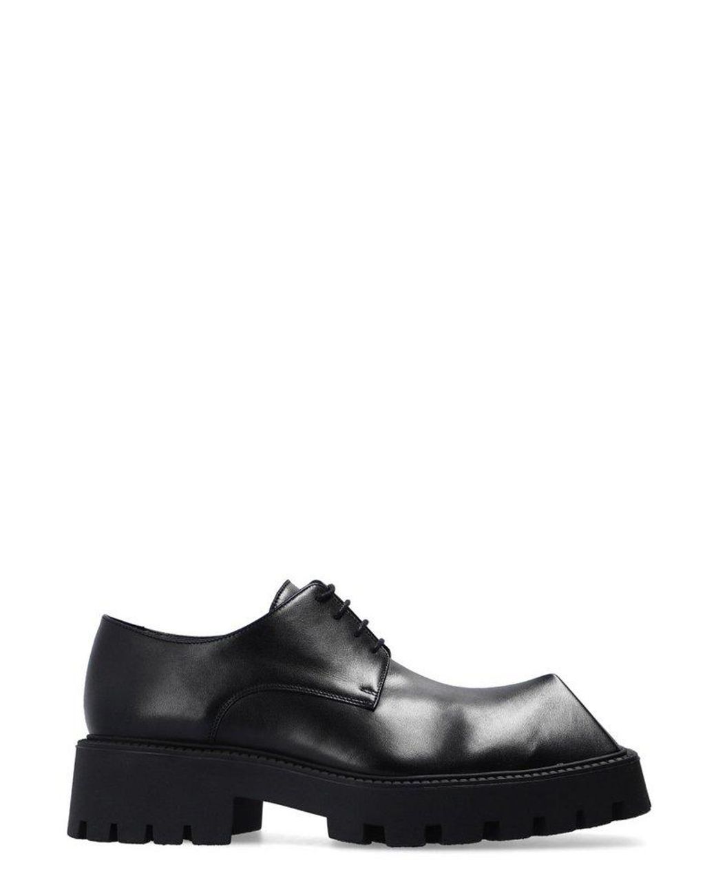 Balenciaga Rhino Derby Shoes in Black for Men | Lyst