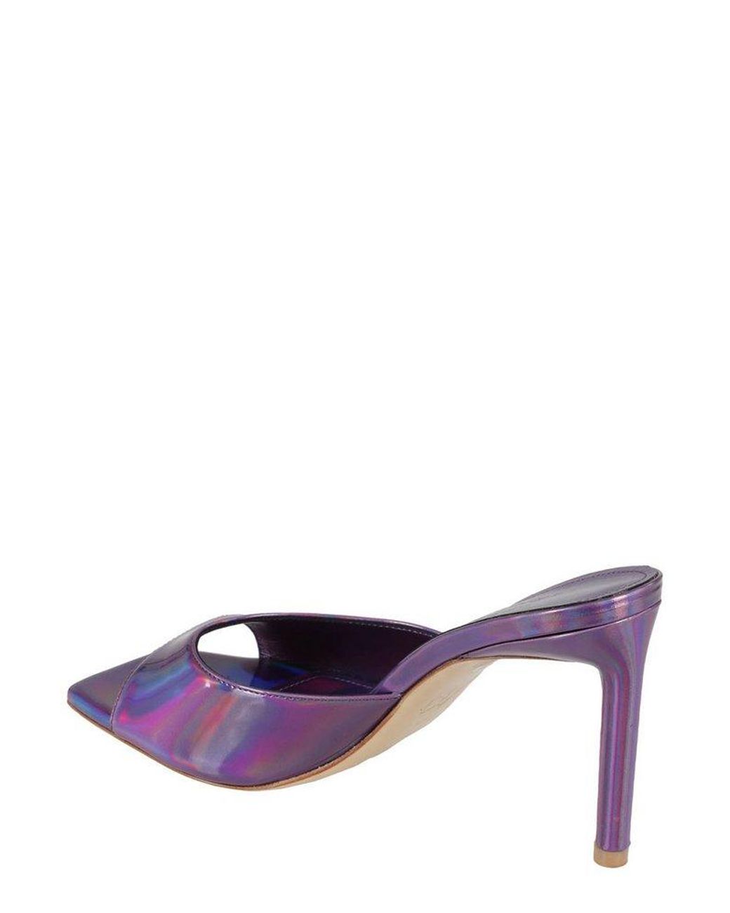 サンダル・ミュール Bettina Vermillon llic Purple Janet Sandal Model Bettina Vermillon Metallic Purple Janet Sandal Model | ShopSimon