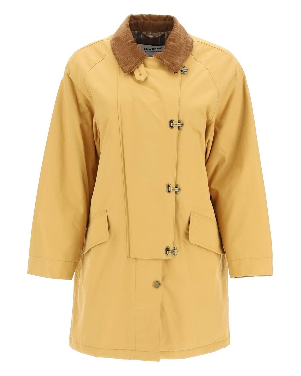Barbour X Alexa Chung Gala Casual Jacket in Yellow | Lyst Canada