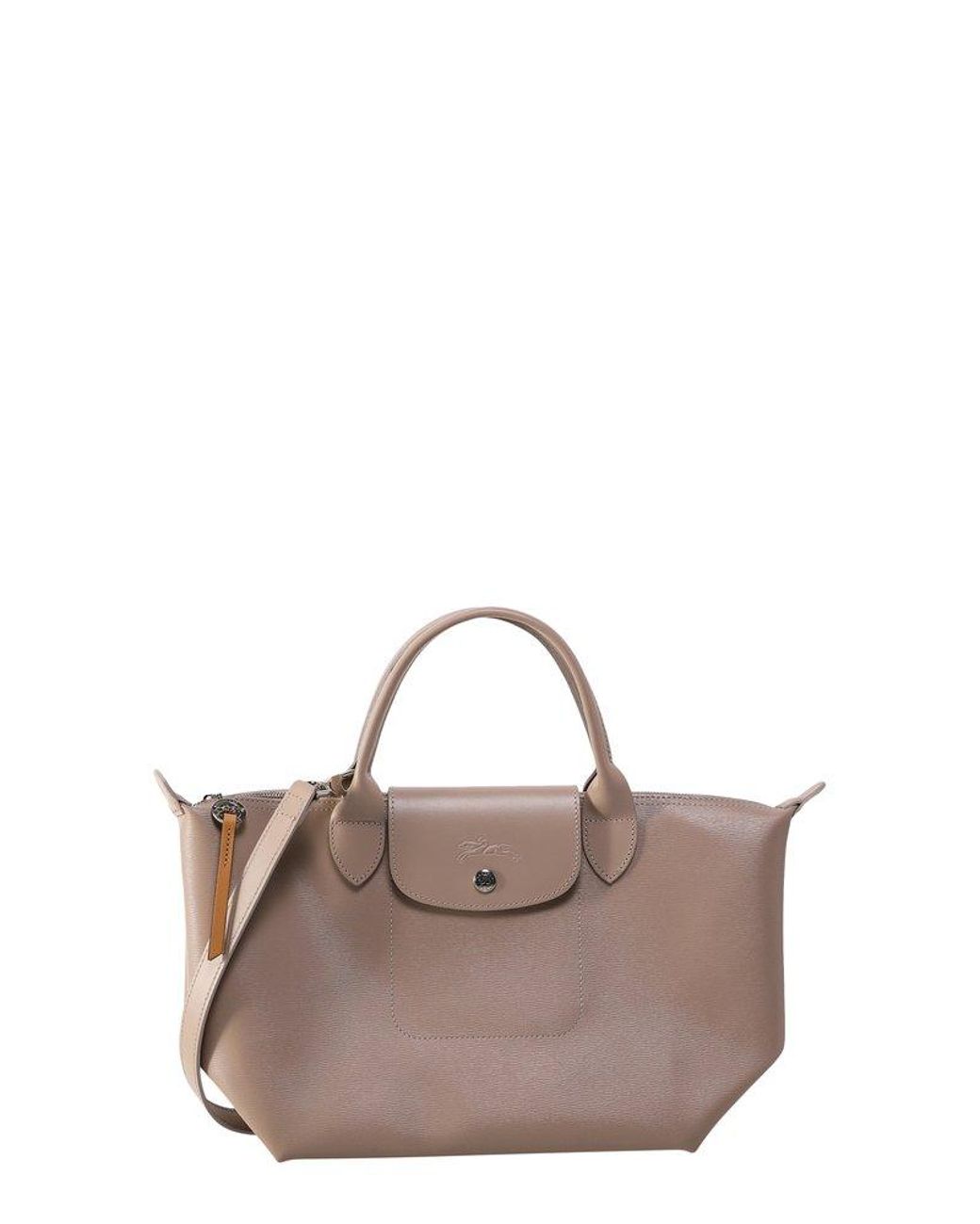 Longchamp Le Pliage City Zipup Tote Bag in Natural Lyst
