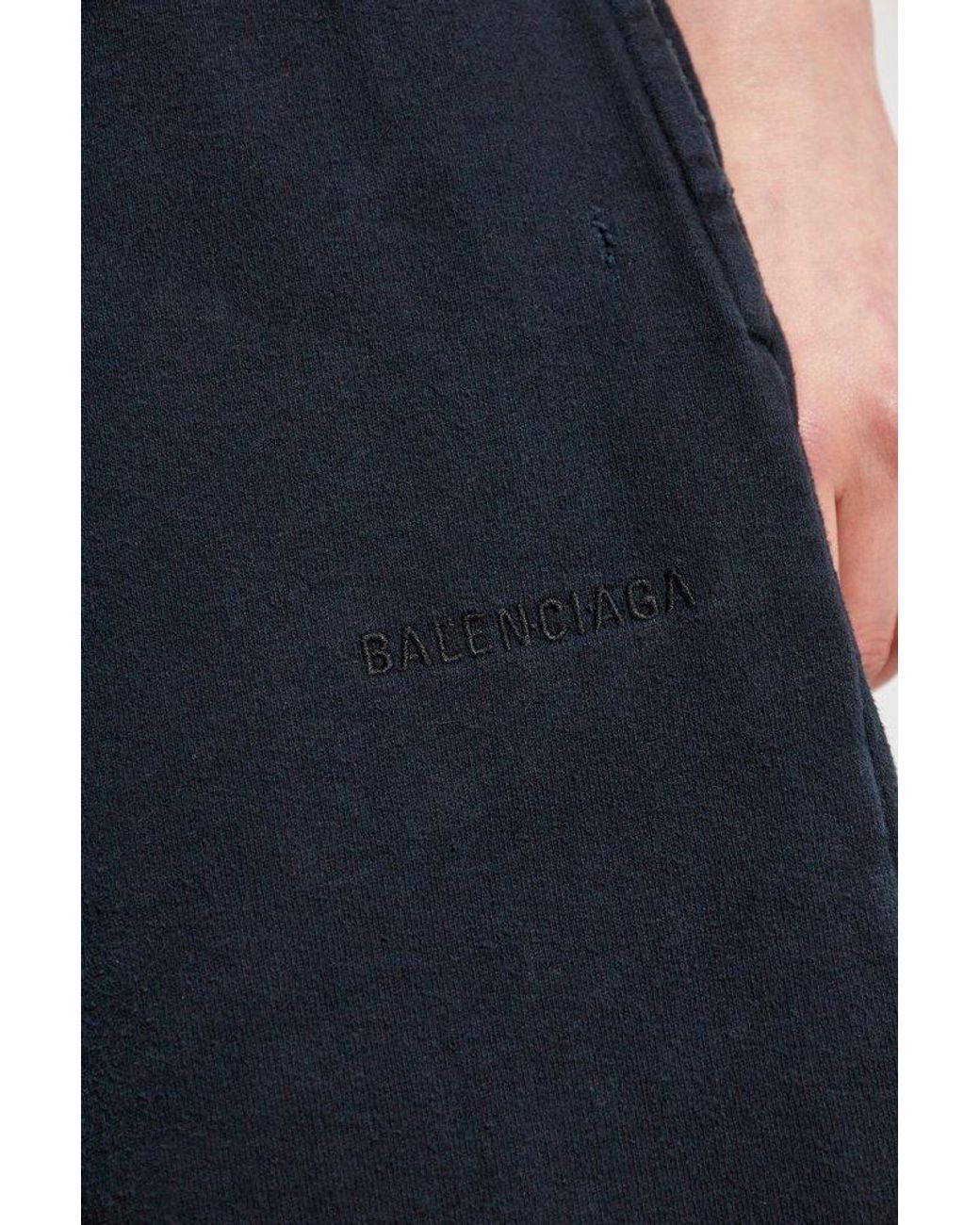 Balenciaga Sweatpants With Vintage Effect in Blue | Lyst