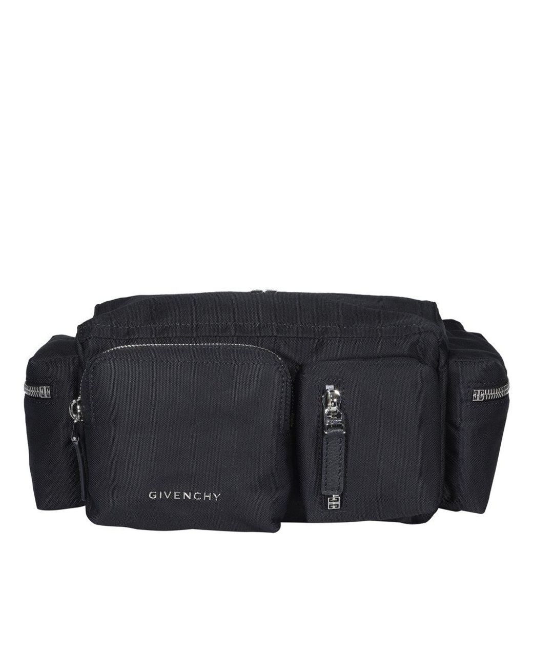 Givenchy Pandora Pocket Detailed Bum Bag in Black for Men | Lyst