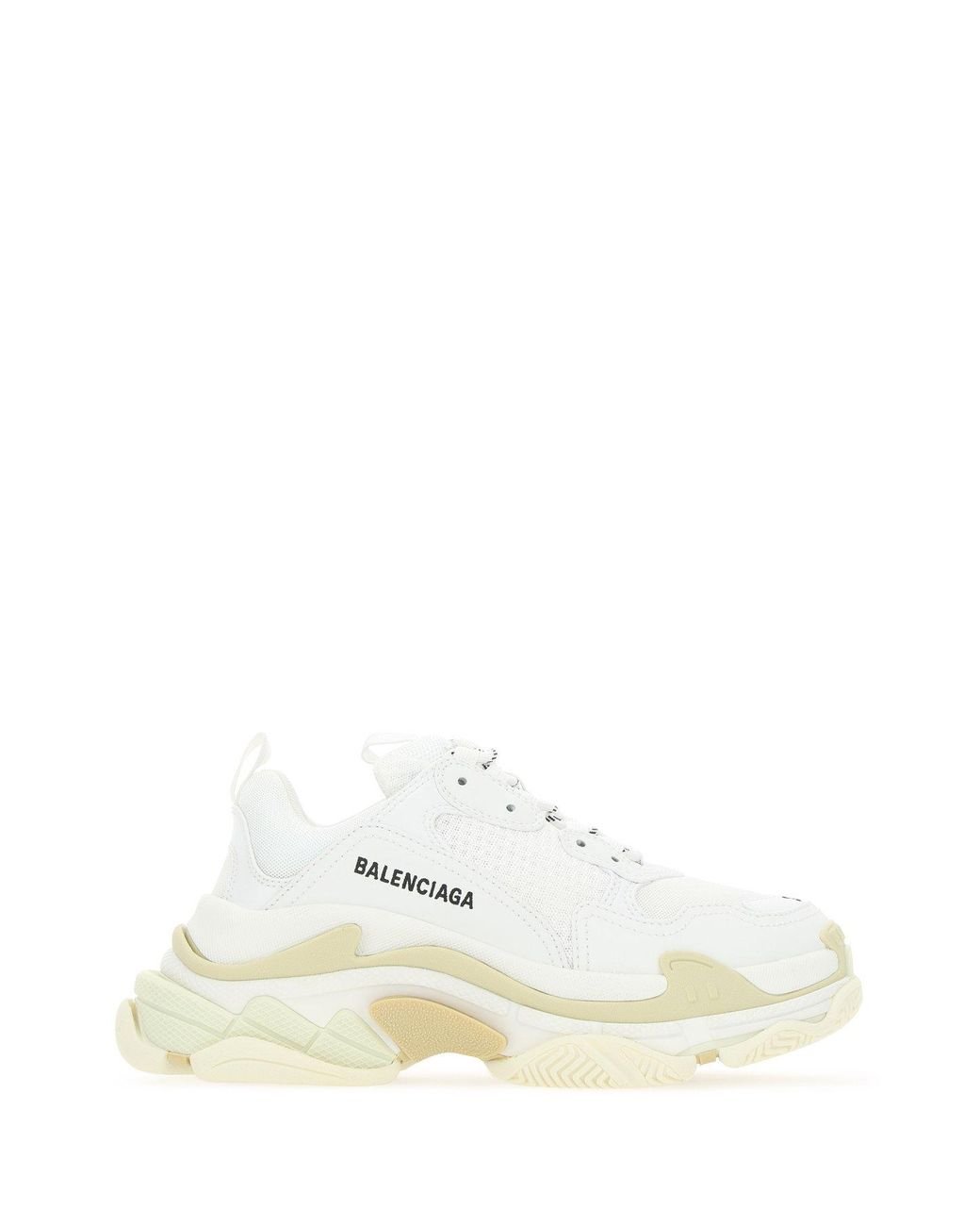 womens white balenciaga triple s