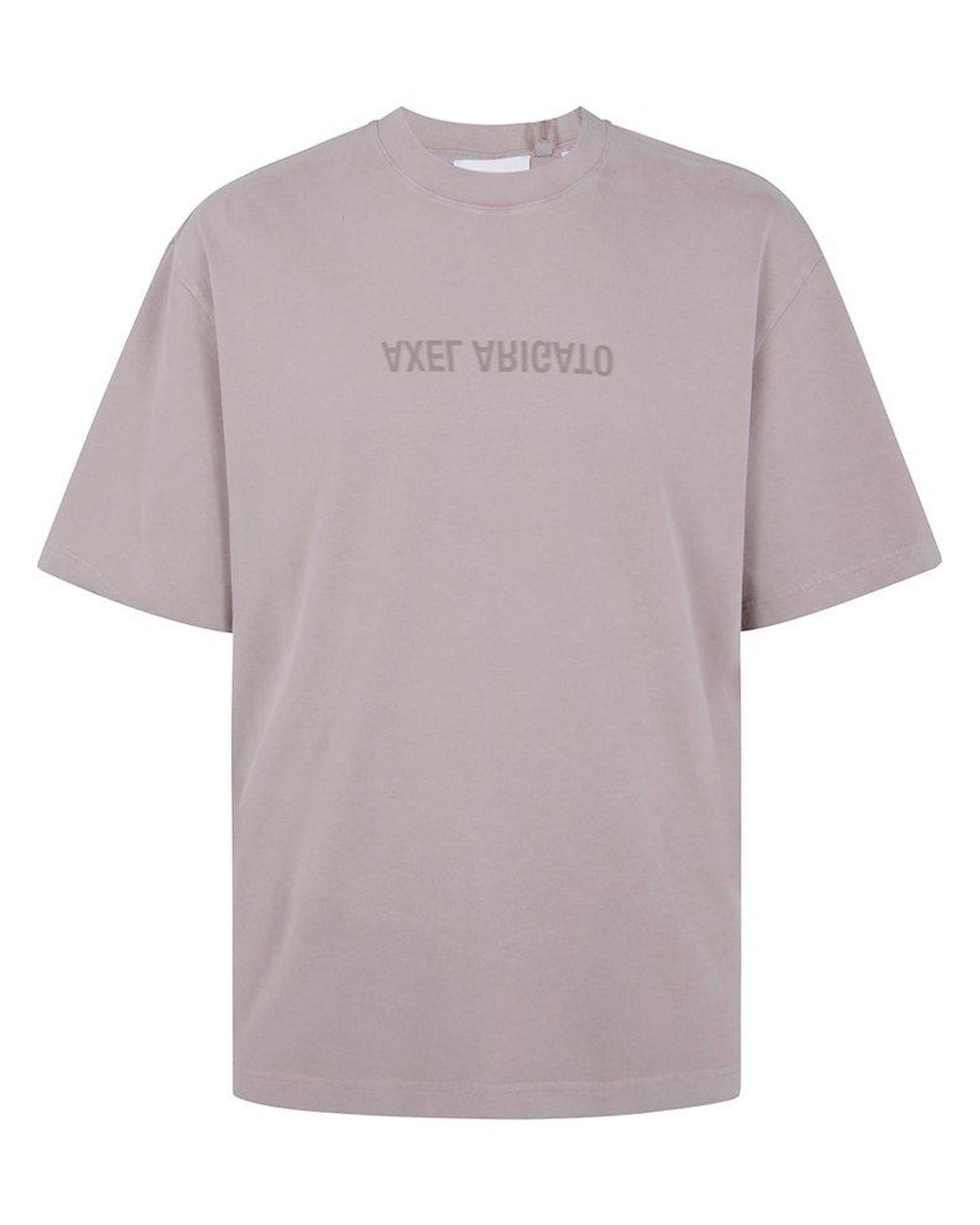 AXEL ARIGATO｜ (Distort T-Shirt (A3118005 STONEGREY)) Axel Arigato Distort T-Shirt in Gray for Men | Lyst