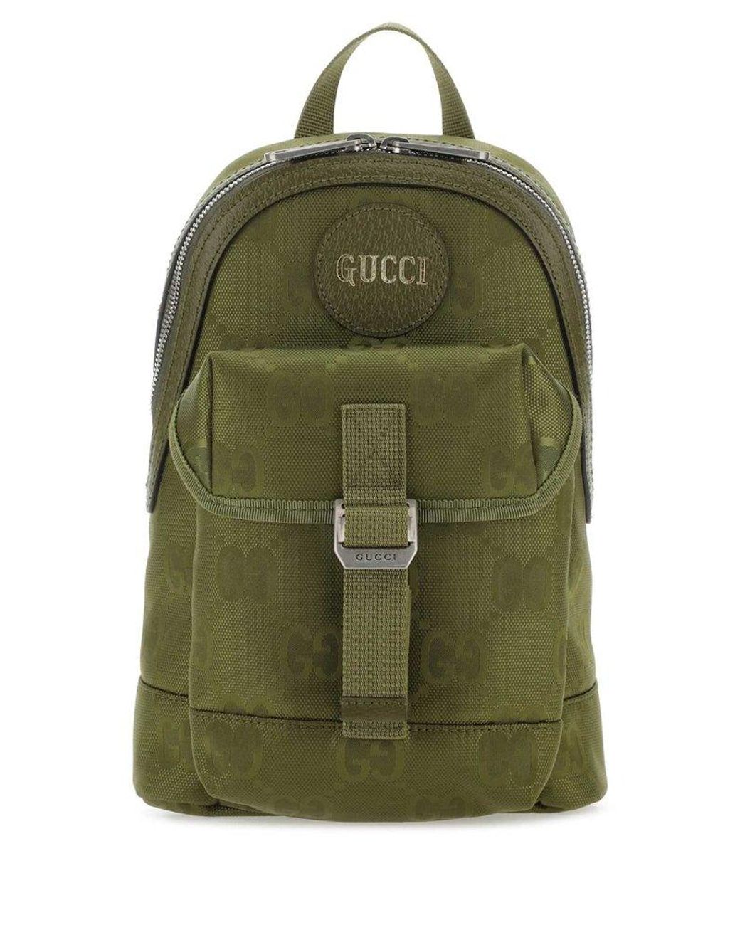 Gucci Off The Grid Backpack in Green for Men Lyst