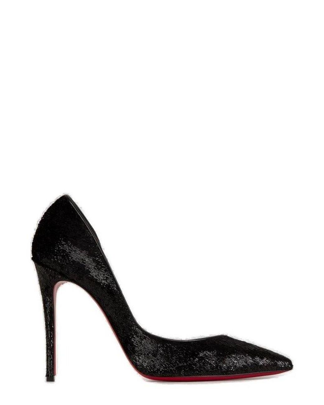 Christian Louboutin Iriza Pointed Toe Pumps in Black Lyst
