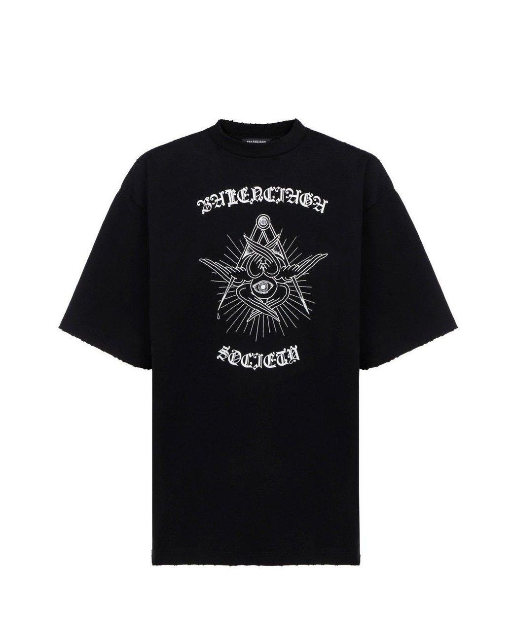 Balenciaga Free Your Mind T-shirt in Black for Men | Lyst
