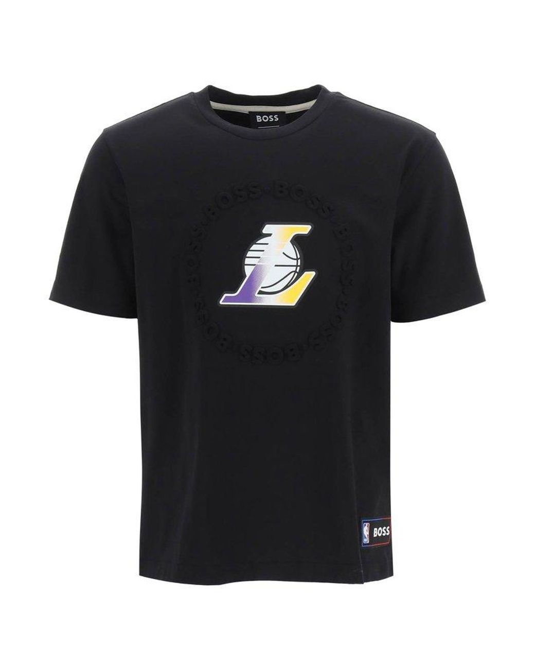 Hugo Boss BOSS Men's NBA Los Angeles Lakers Stretch-Cotton T-Shirt