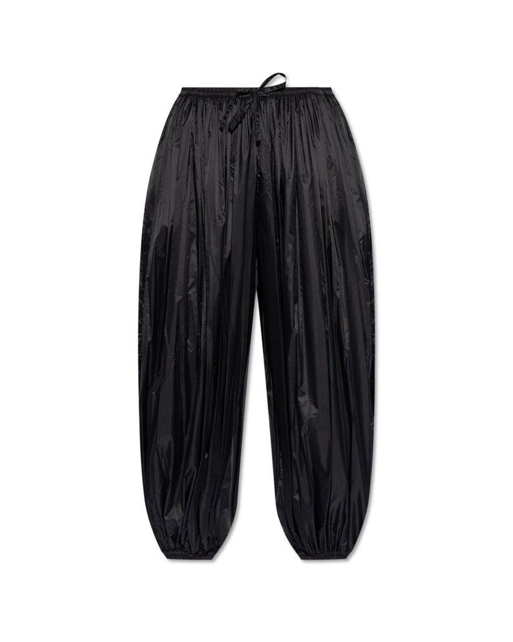ボトムスその他 Alaia Black balloon pants in viscose knit ALAÏA BLACK KNIT BALLOON PANTS |ALAÏA US