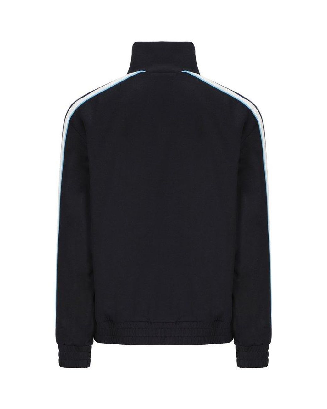 Fendi Logo Tape Zip-up Jacket in Black for Men | Lyst Fendi Logo Tape Zip-up Jacket in Black for Men | Lyst