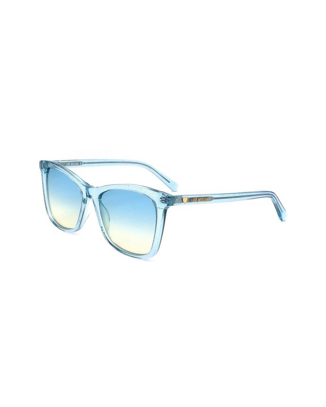 Love Moschino Cat-eye Frame Sunglasses in Blue | Lyst