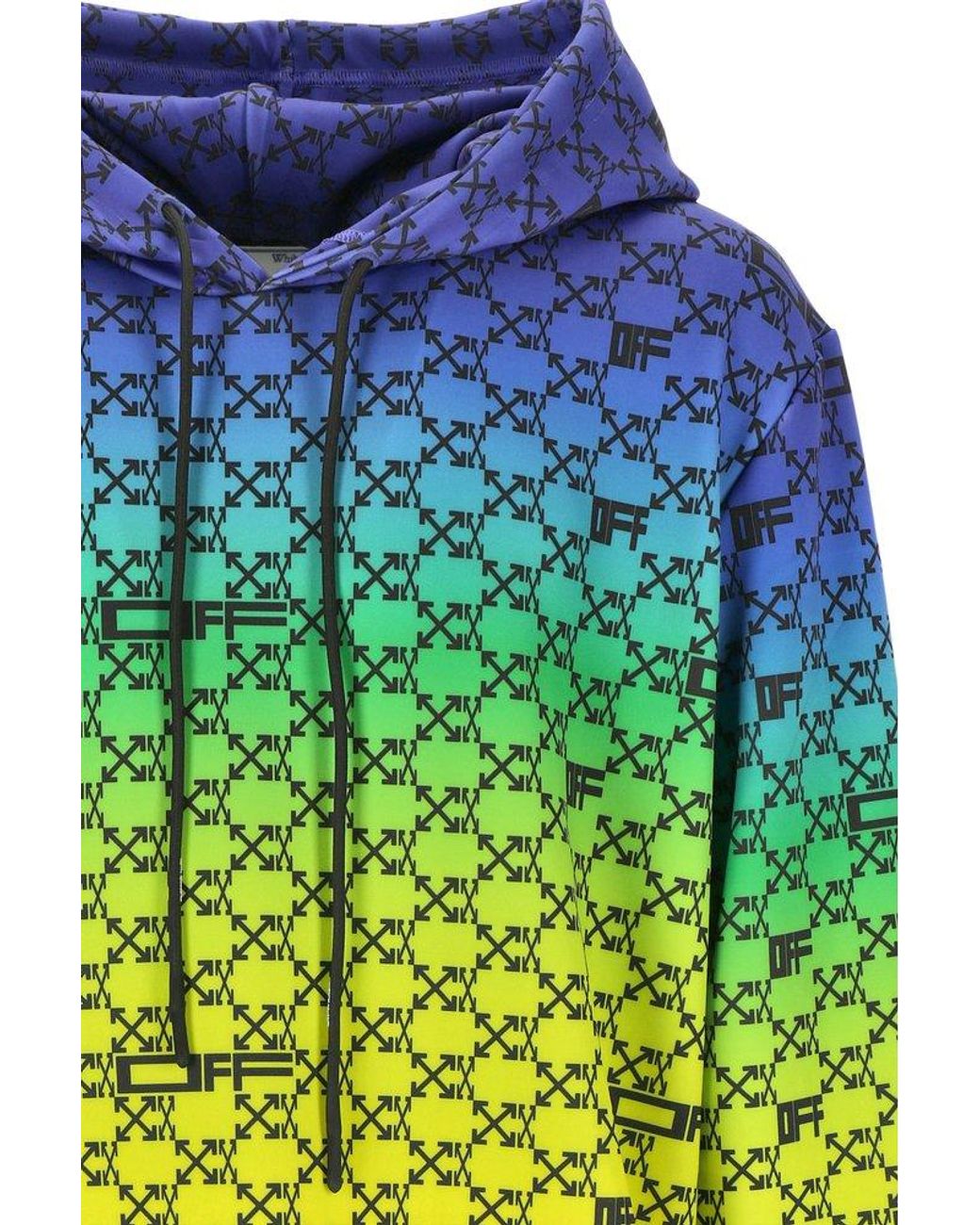 multicolor monogram hoodie