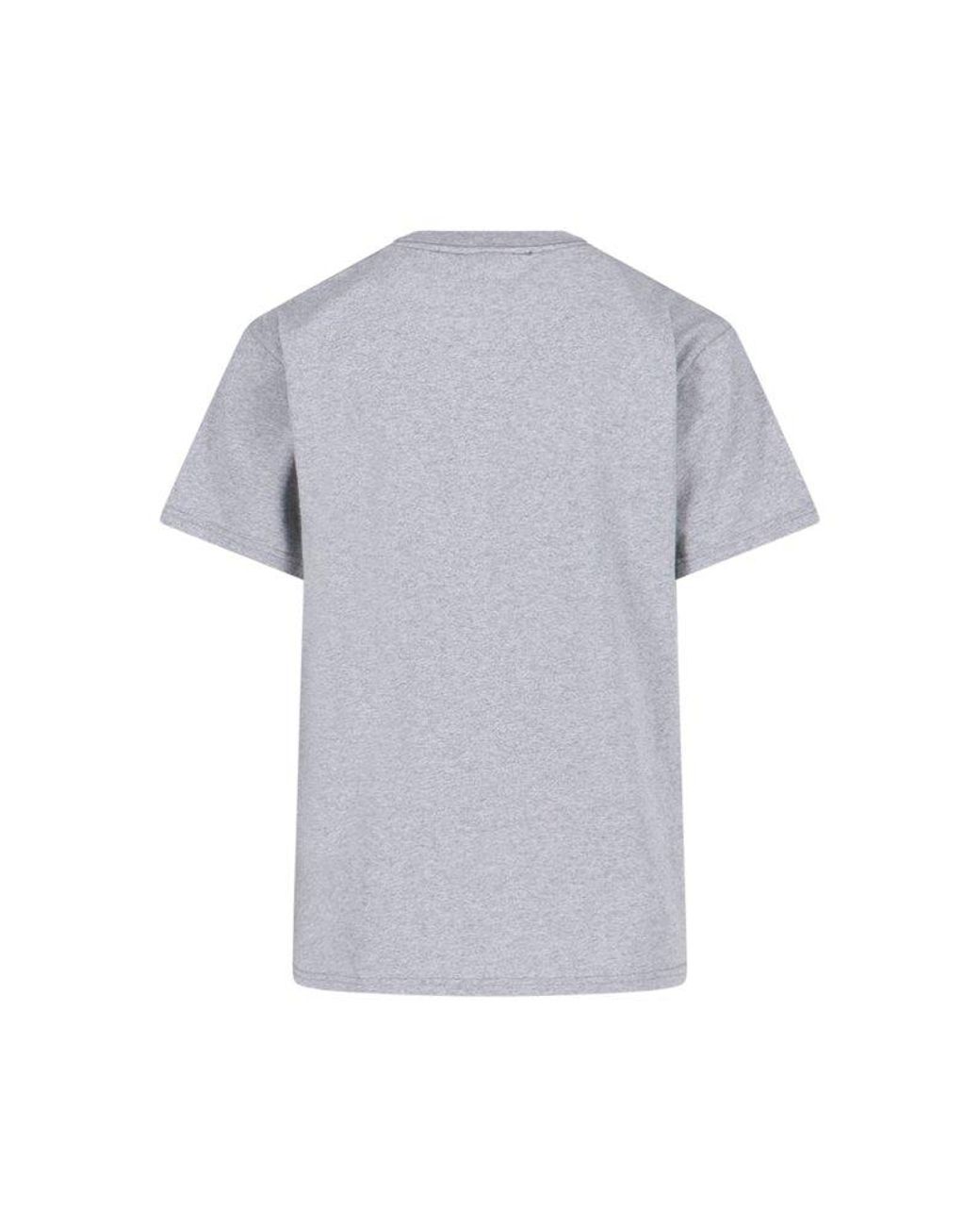 AWAKE NY ローズロゴ Tシャツ グレー ホワイト コットン100％ AWAKE NY Rose Logo T-Shirt in Gray for Men | Lyst