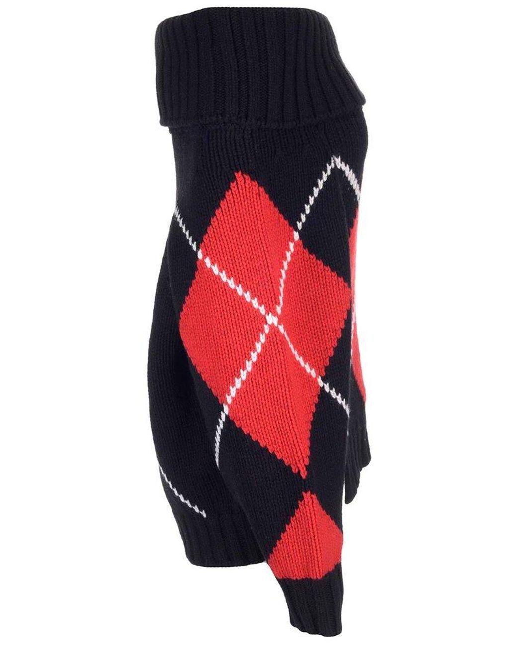 Alexander mcqueen hotsell argyle sweater