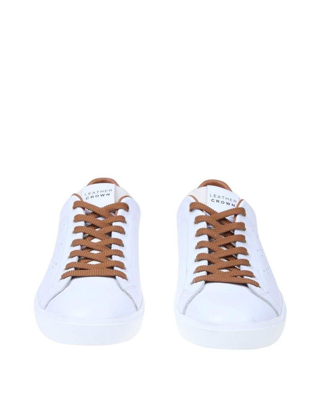 Leather Crown Cream Hi-Top Sneakers Size 40 US 9-10 | eBay