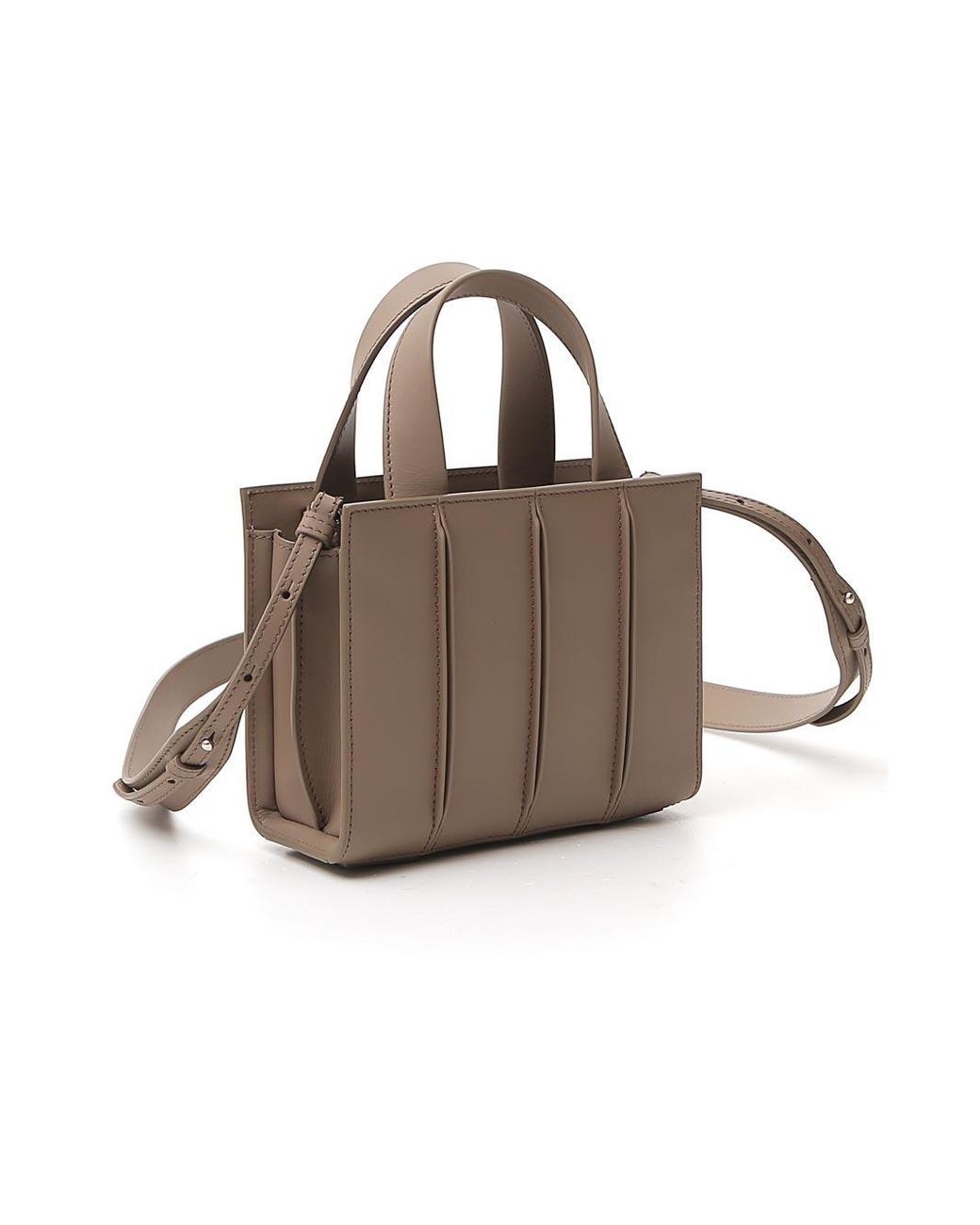 Max Mara Small Whitney Bag in Natural | Lyst