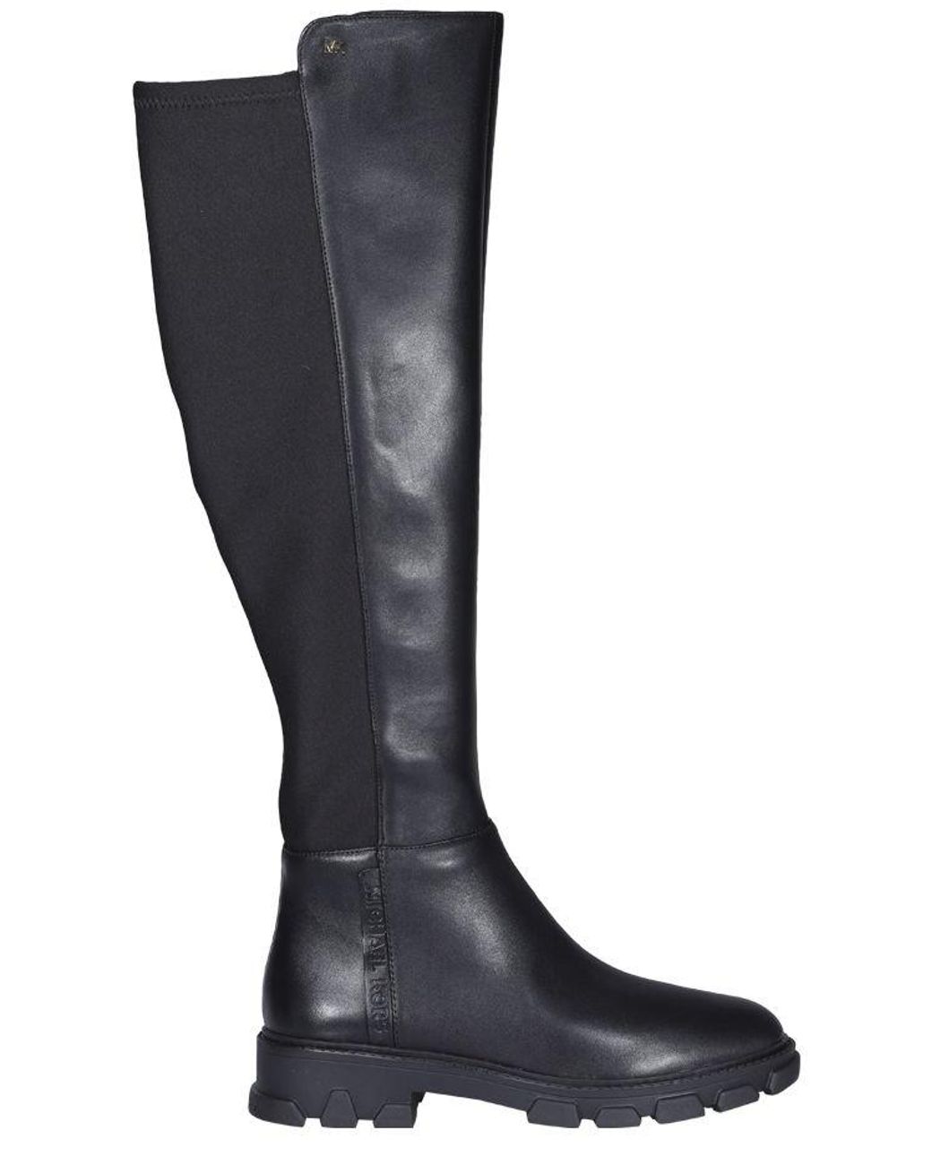 MICHAEL Michael Kors Leather Ridley Knee-high Boots in Black | Lyst Canada