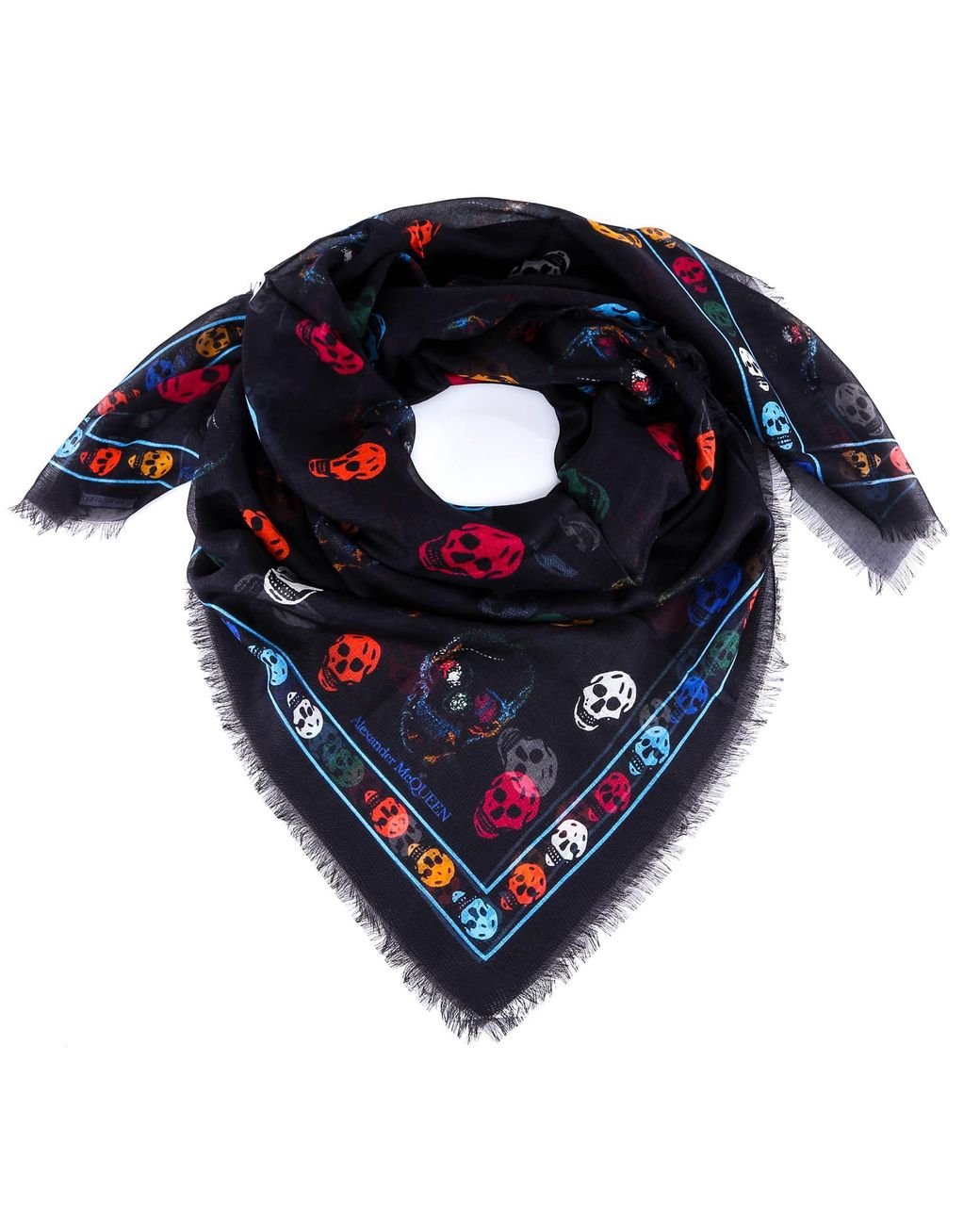 Alexander mcqueen hotsell skull scarf