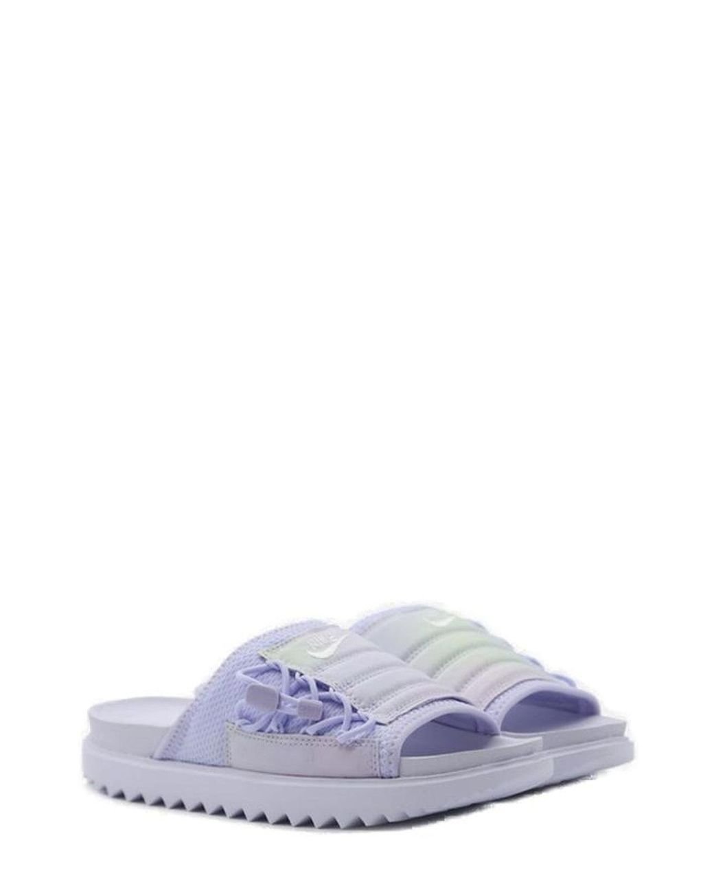Nike lavender slides outlet