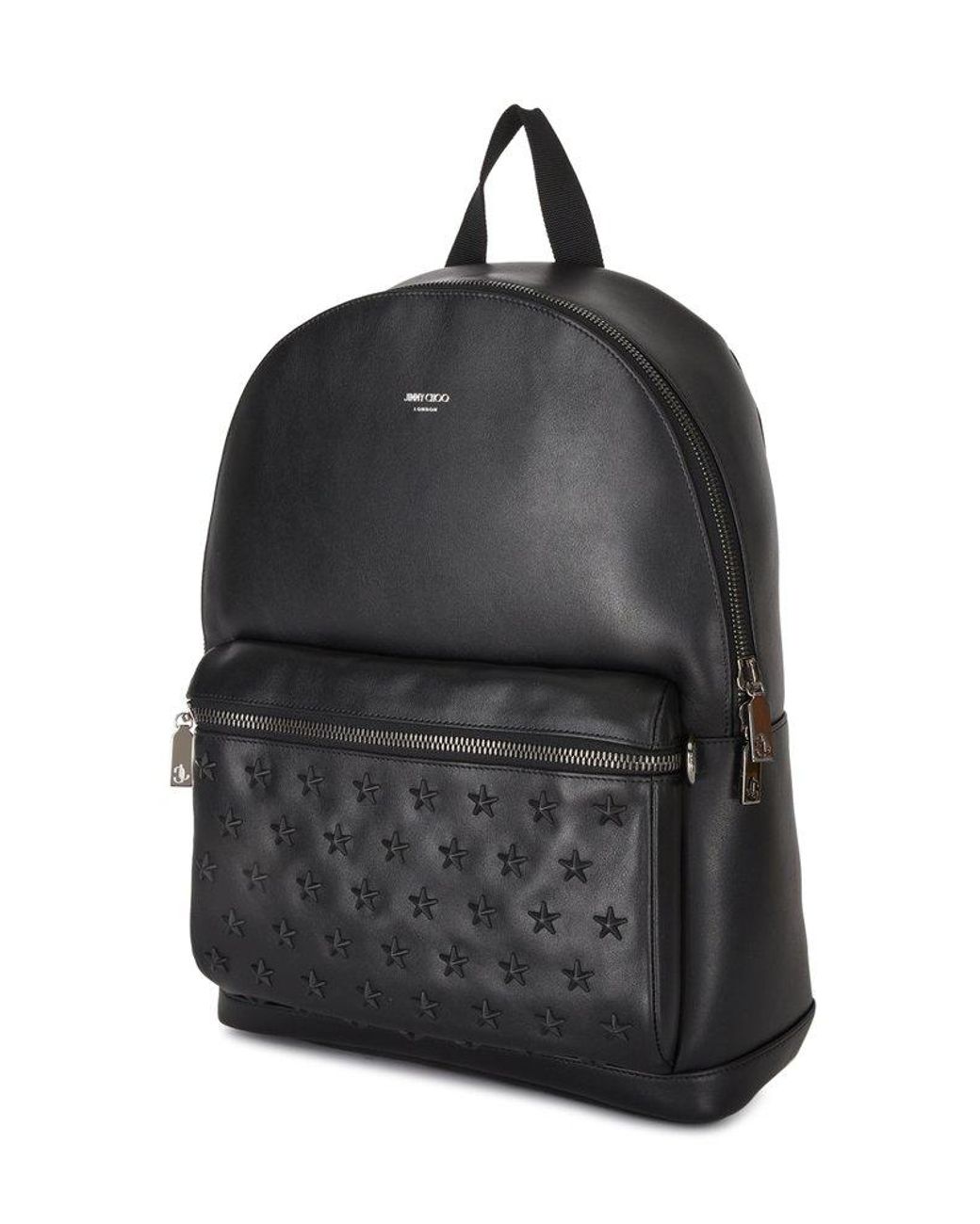 Jimmy Choo Dark Leather Backpack in Grey for Men Lyst UK