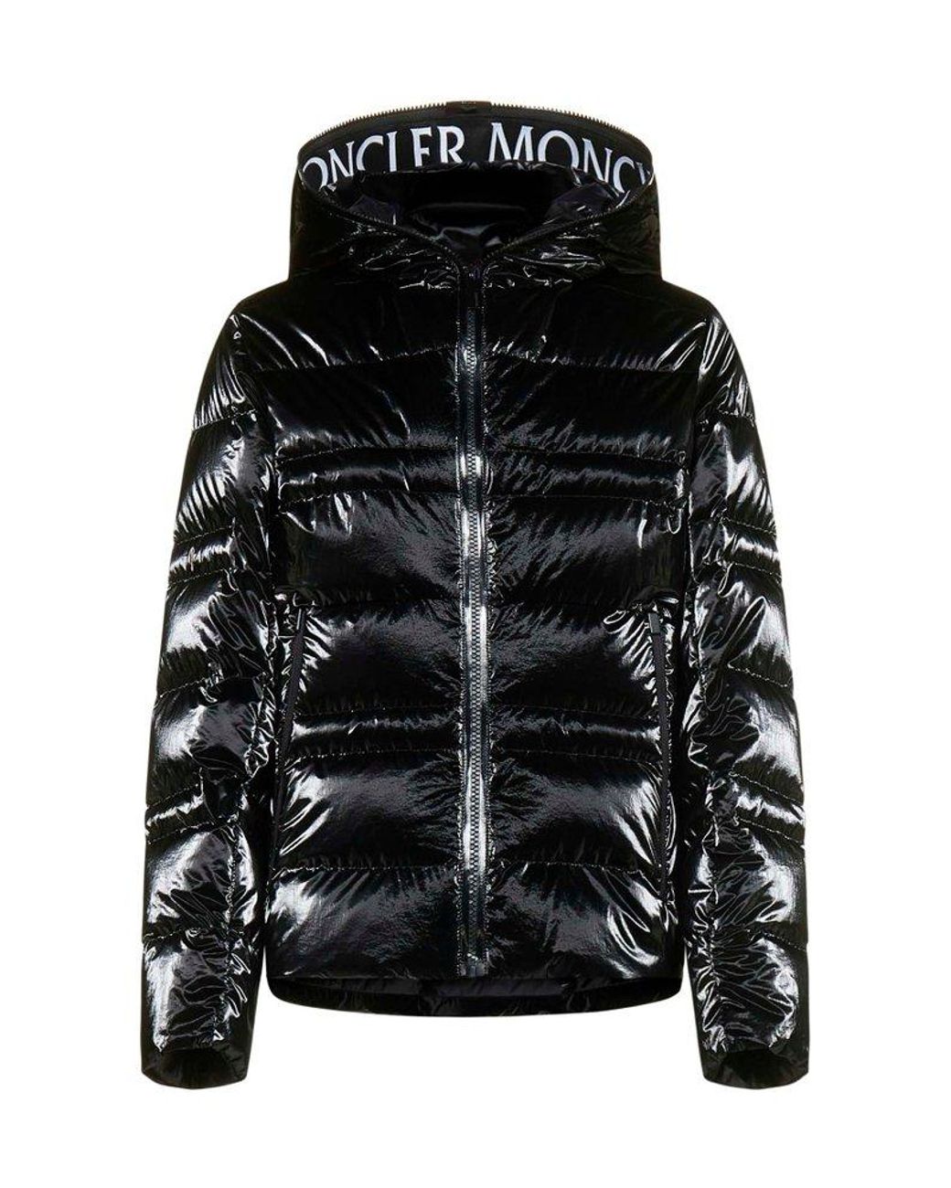 Moncler Tharon Quilted Nylon Short Down Jacket in Black | Lyst Canada