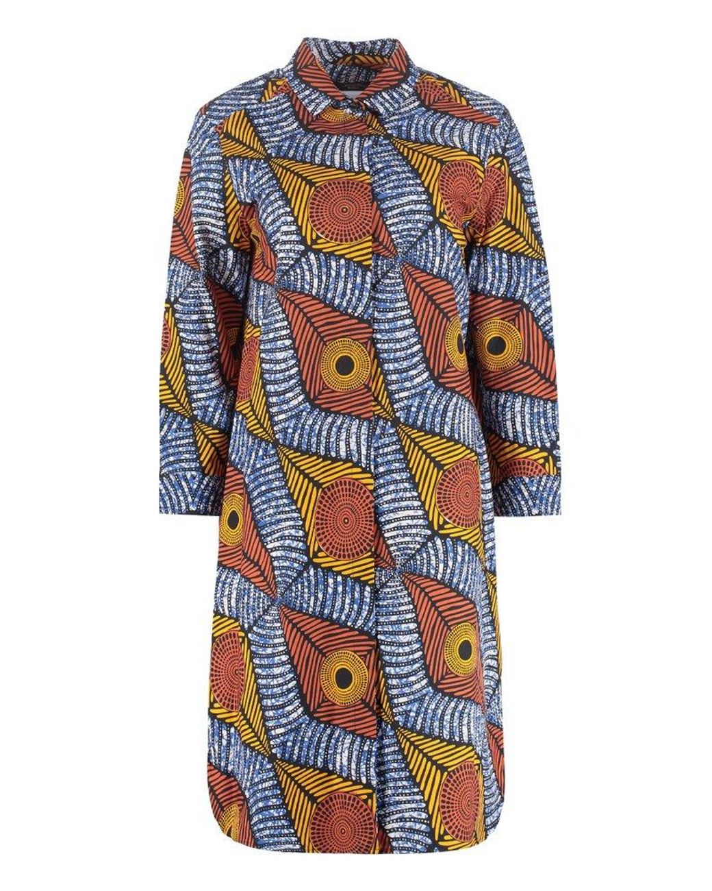 Weekend by Maxmara Graphic-printed Shirt Dress | Lyst