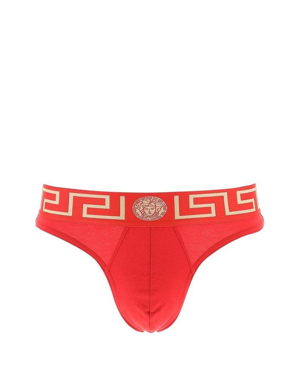 Versace thongs white color