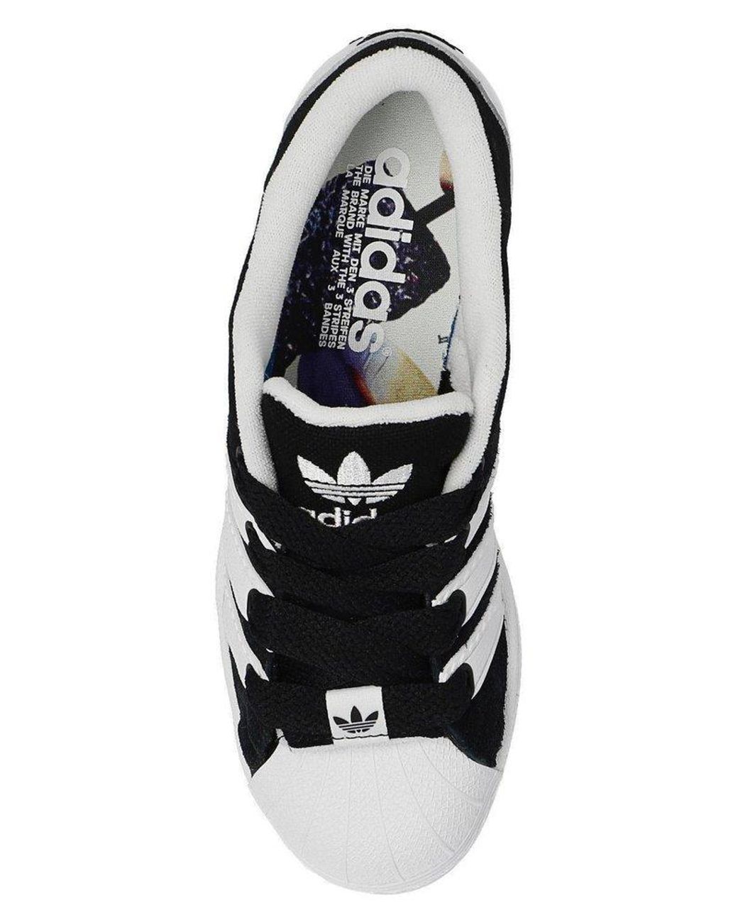 adidas Originals 'superstar Supermodified' Sneakers in Black | Lyst