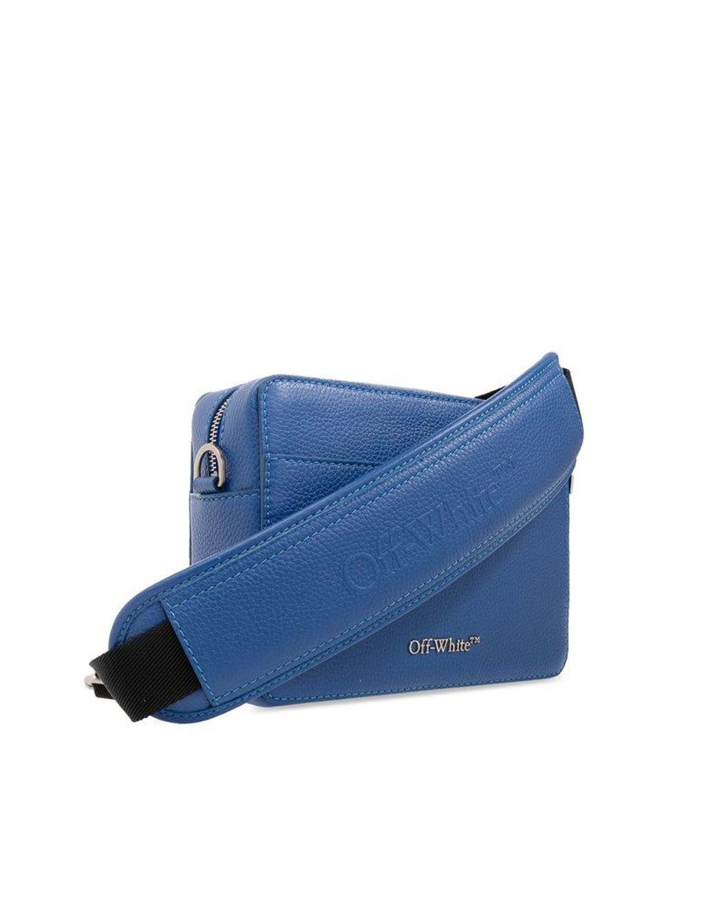 Off White c o Virgil Abloh diag Shoulder Bag in Blue for Men Lyst