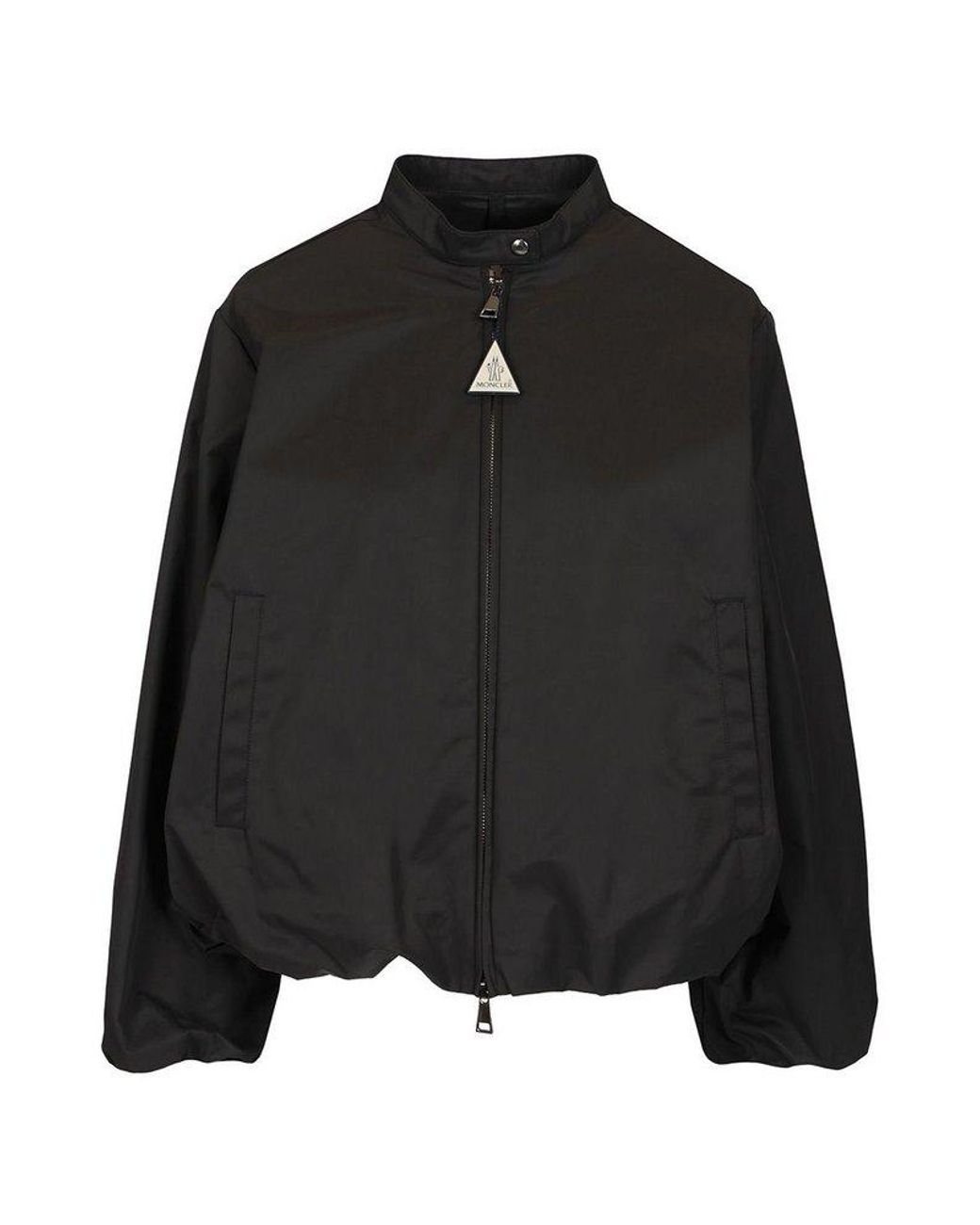 Moncler Gruissan Zip-Up Jacket in Black | Lyst