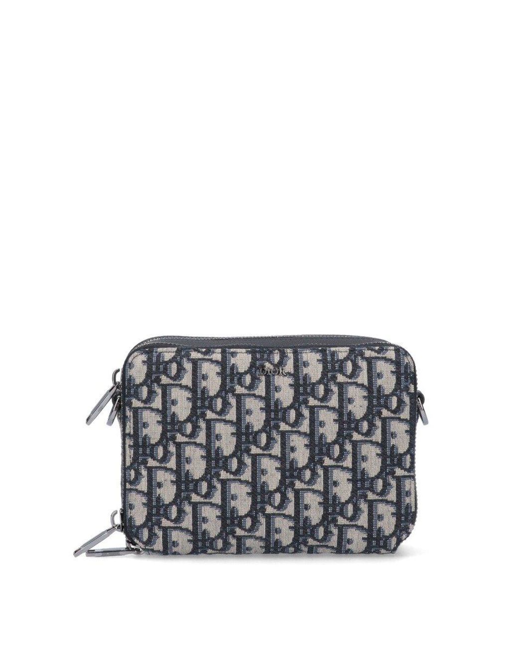 Dior Oblique Jacquard Crossbody Bag for Men