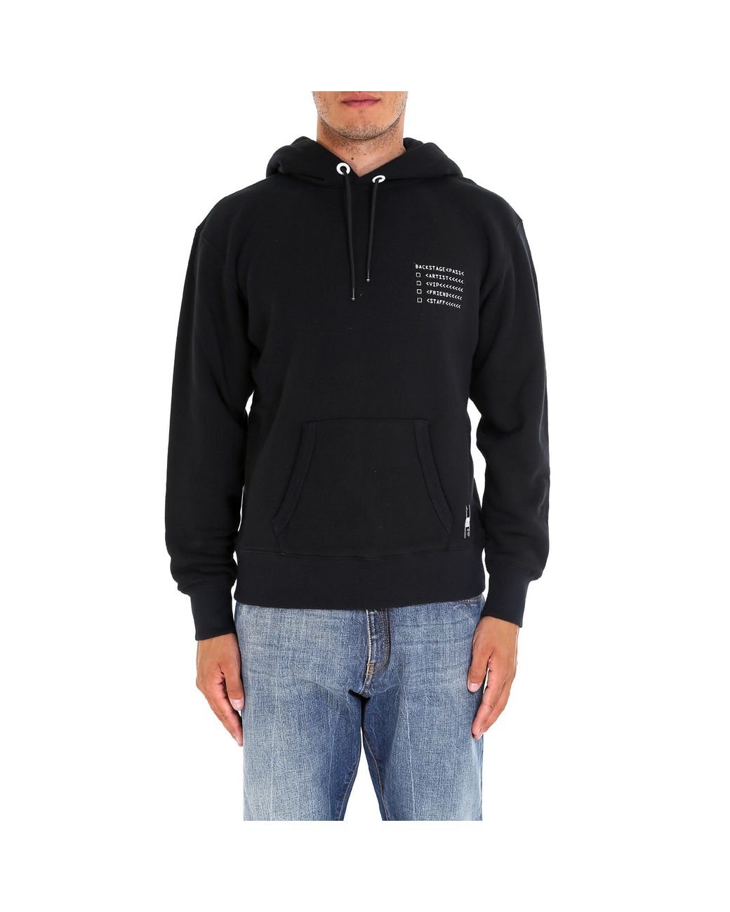 Moncler X Fragment Hiroshi Fujiwara Hoodie in Black for Men | Lyst