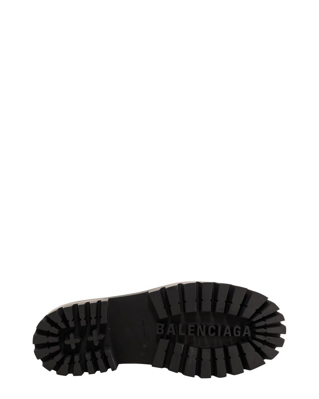 Balenciaga Strike Derby Shoes in Black for Men | Lyst