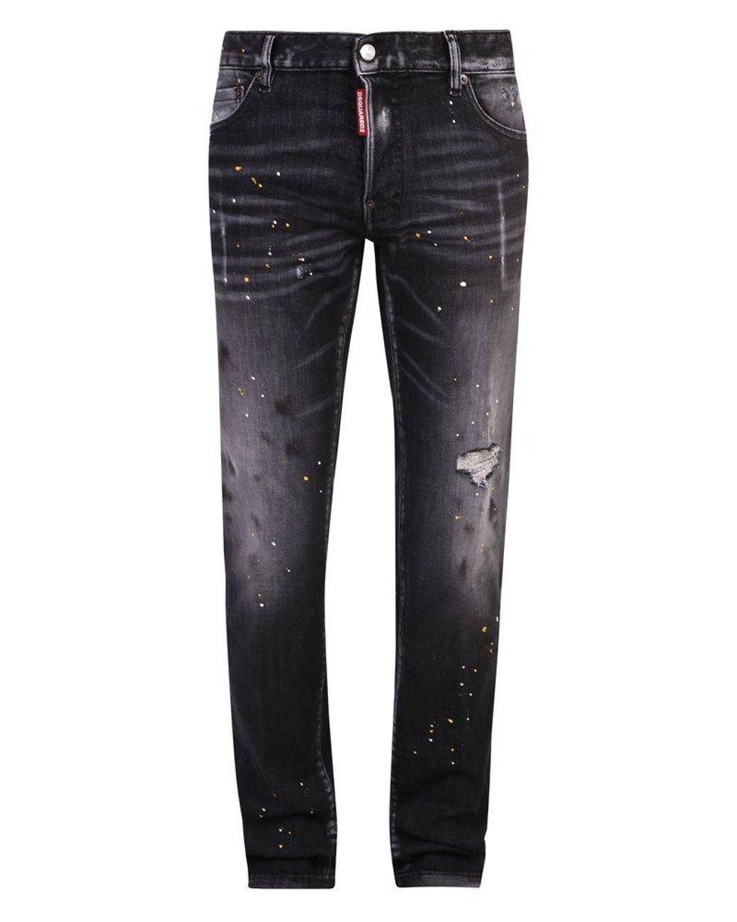 DSquared² 1964 Ripped Jeans in Black for Men | Lyst