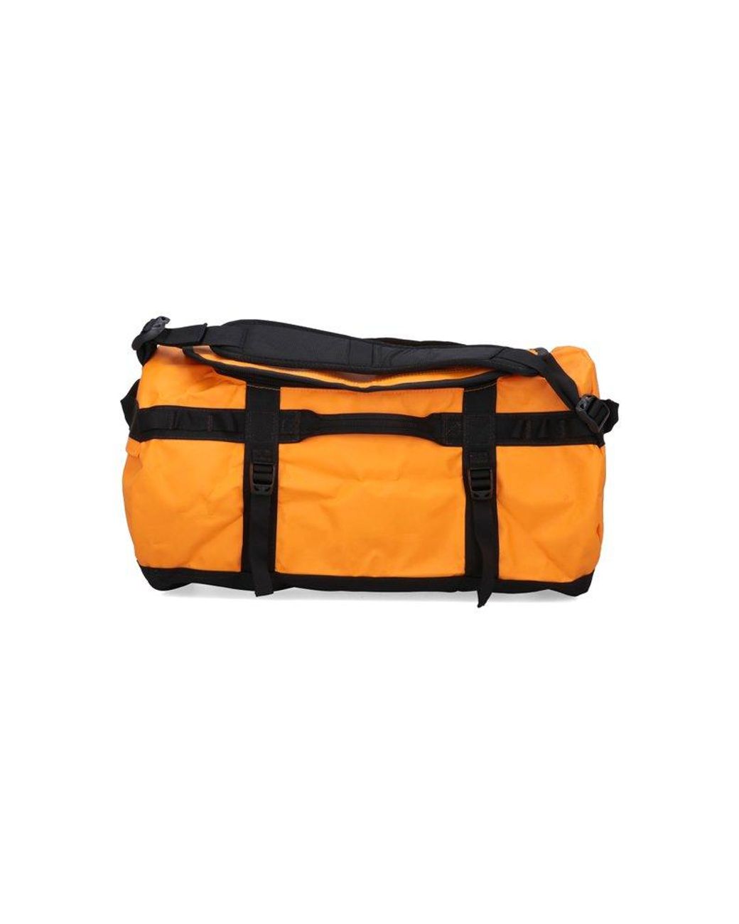 The North Face Base Camp Zipped Duffle Bag in Orange for Men Lyst