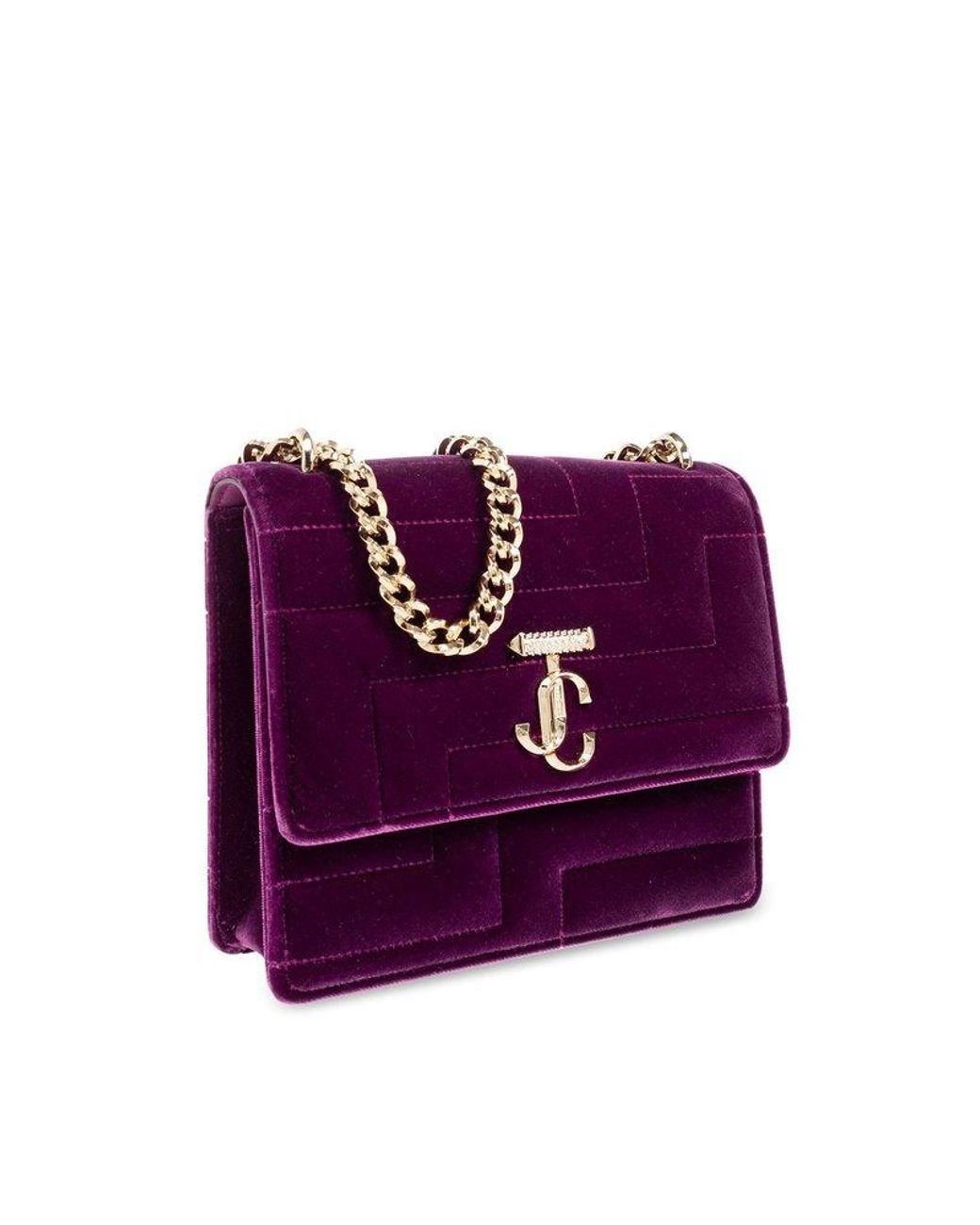 Jimmy choo purple purse sale