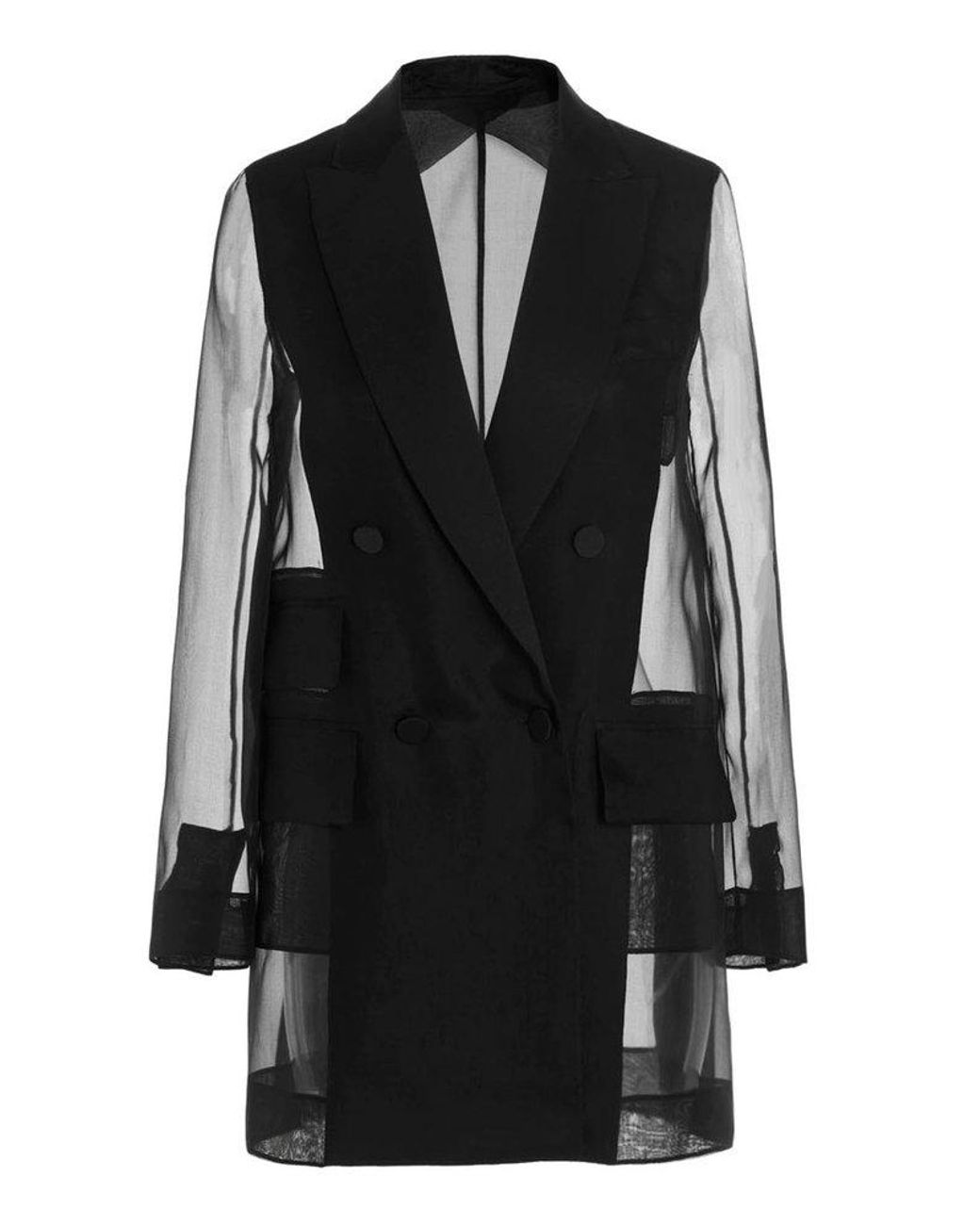 Max mara shop organza coat