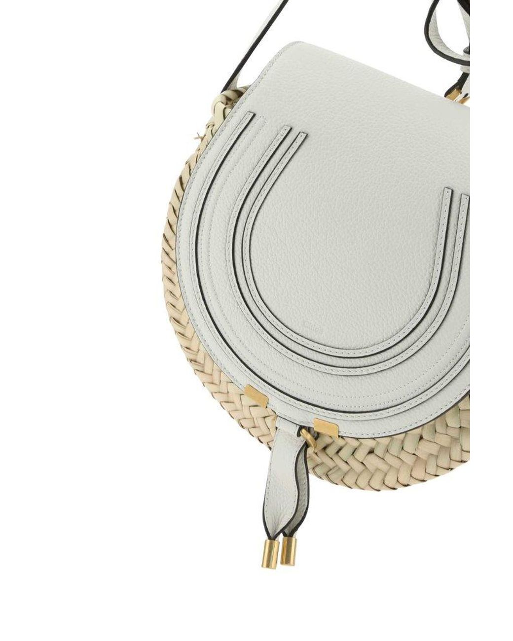 Chloé Leather Small Marcie Basket Crossbody Bag | Lyst