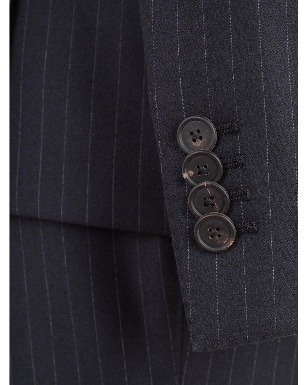 スーツ TAGLIATORE SUIT SINGLE BREASTED W/SLITS Tagliatore Single-breasted Suit In Black | ModeSens