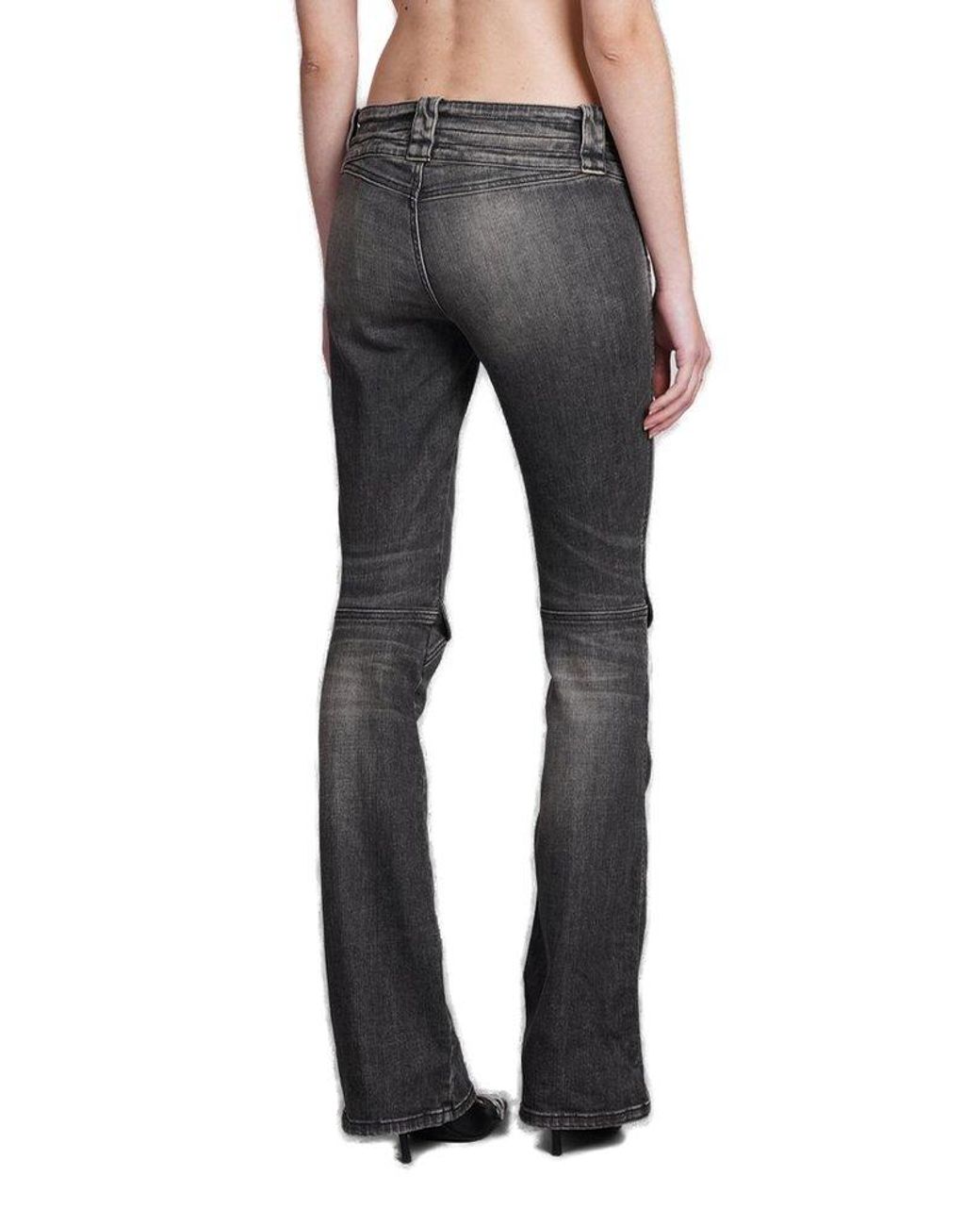 MASON PRINCE★BELTED FLARE JEANS フレアデニム Side belt wide flare denim pants NZK6069 – MASONPRINCE JAPAN