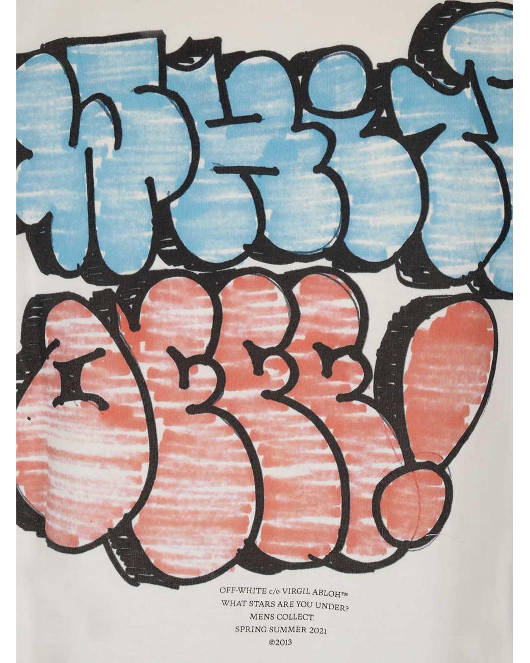 Virgil Abloh ICA Graffiti Tee