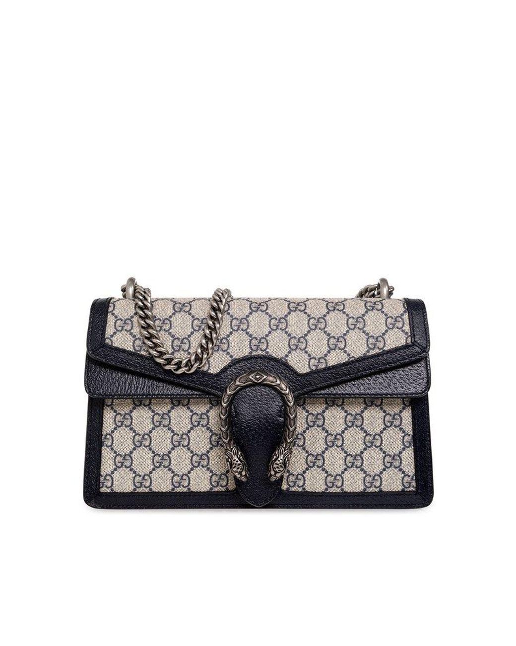 Gucci 'dionysus Small' Shoulder Bag in Black Lyst