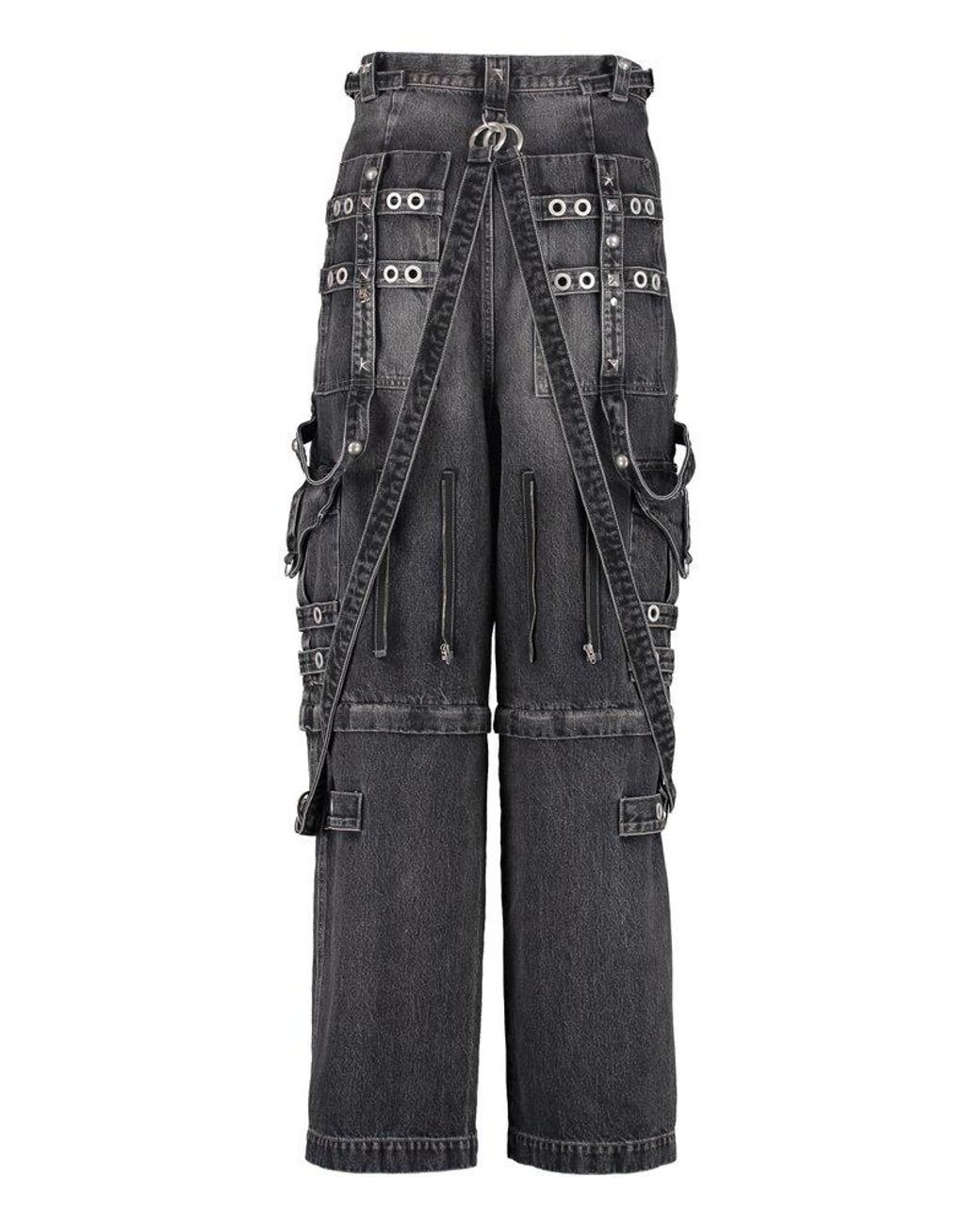 Balenciaga Raver Baggy Jeans in Black for Men | Lyst