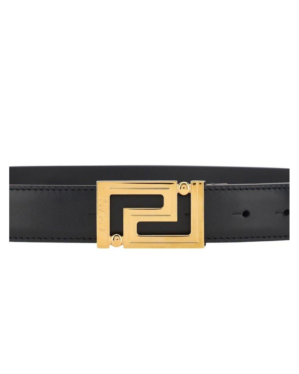 Versace Medusa-plaque buckle-fastening Belt - Gold