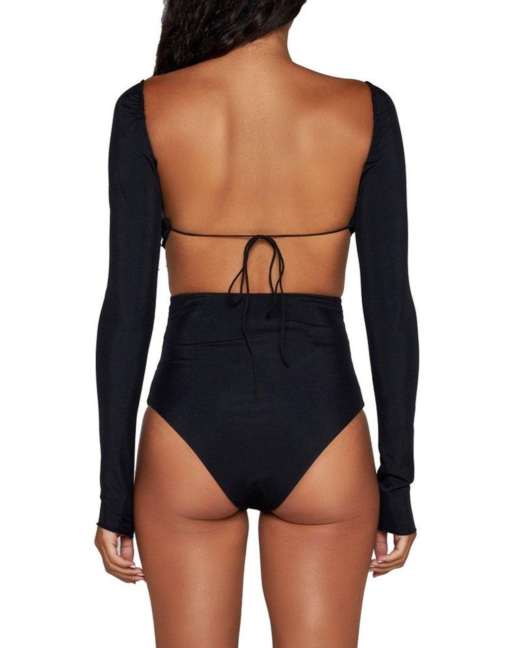 Back Cut Out Bodysuit