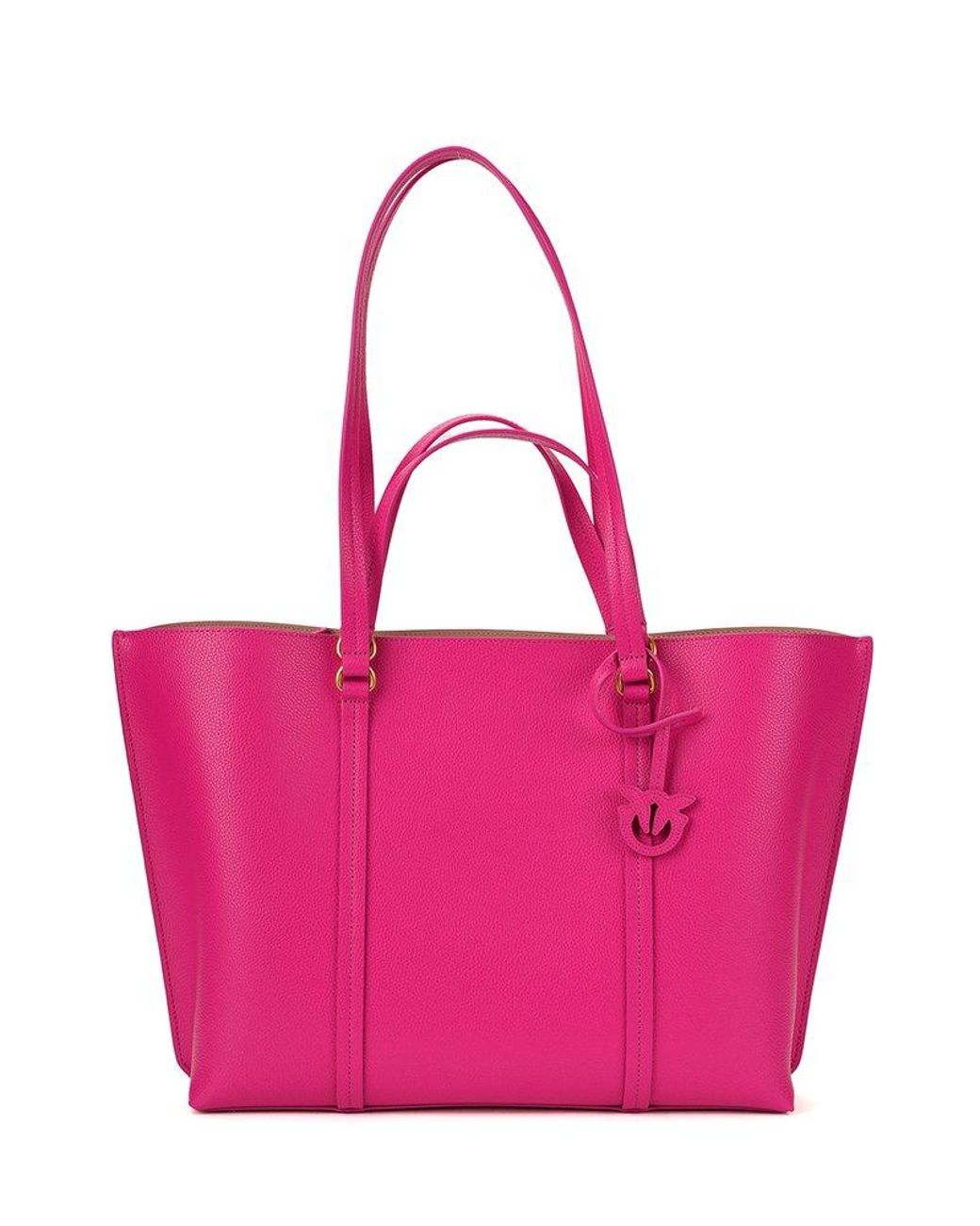 Pinko Carrie Big Shopping Bag in Pink | Lyst