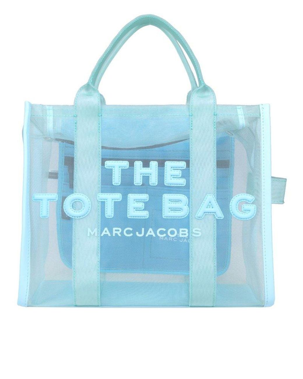 Marc Jacobs The Mesh Small Tote Bag in Blue | Lyst