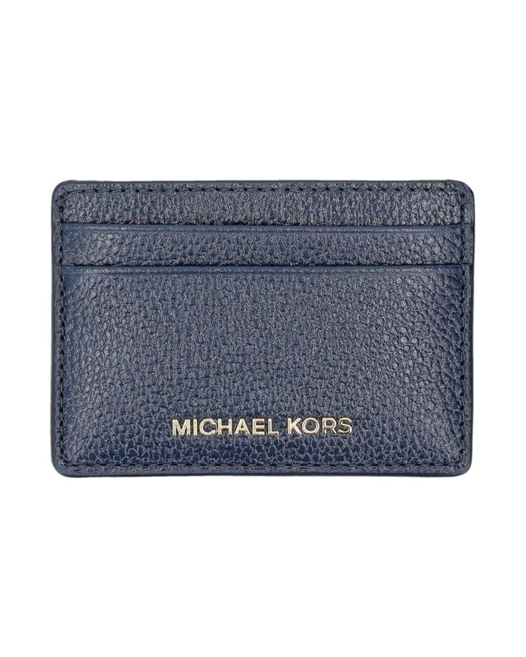 MICHAEL Michael Kors Jet Set Cardholder in Blue