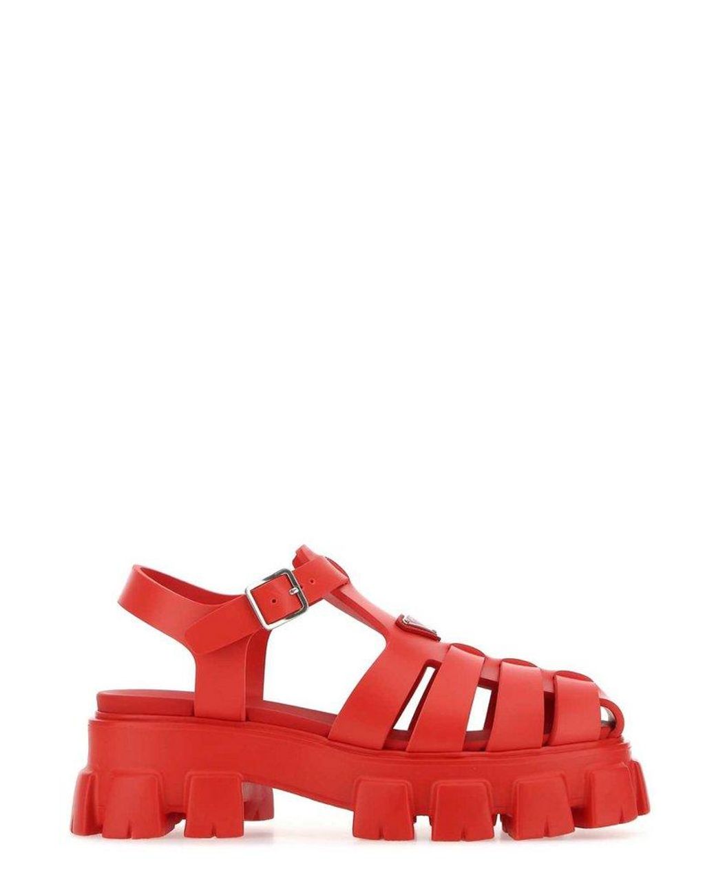 Prada red hotsell sandals