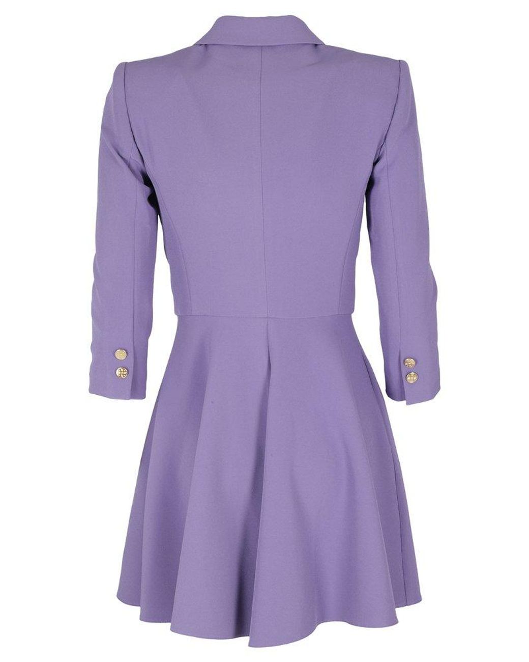 Elisabetta franchi double breasted cheap dress
